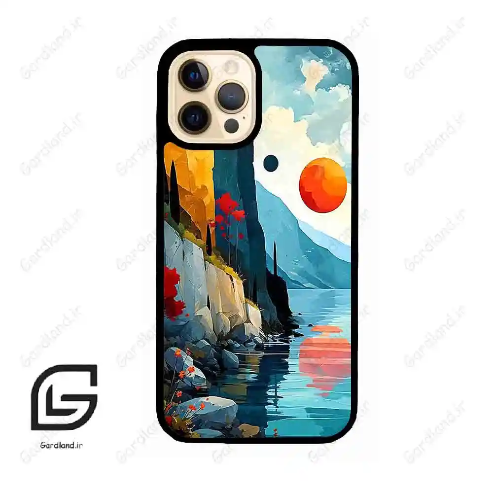 قاب گوشی آیفون 12 پرو (Iphone 12 Pro ) طرح طبیعت کد 2494