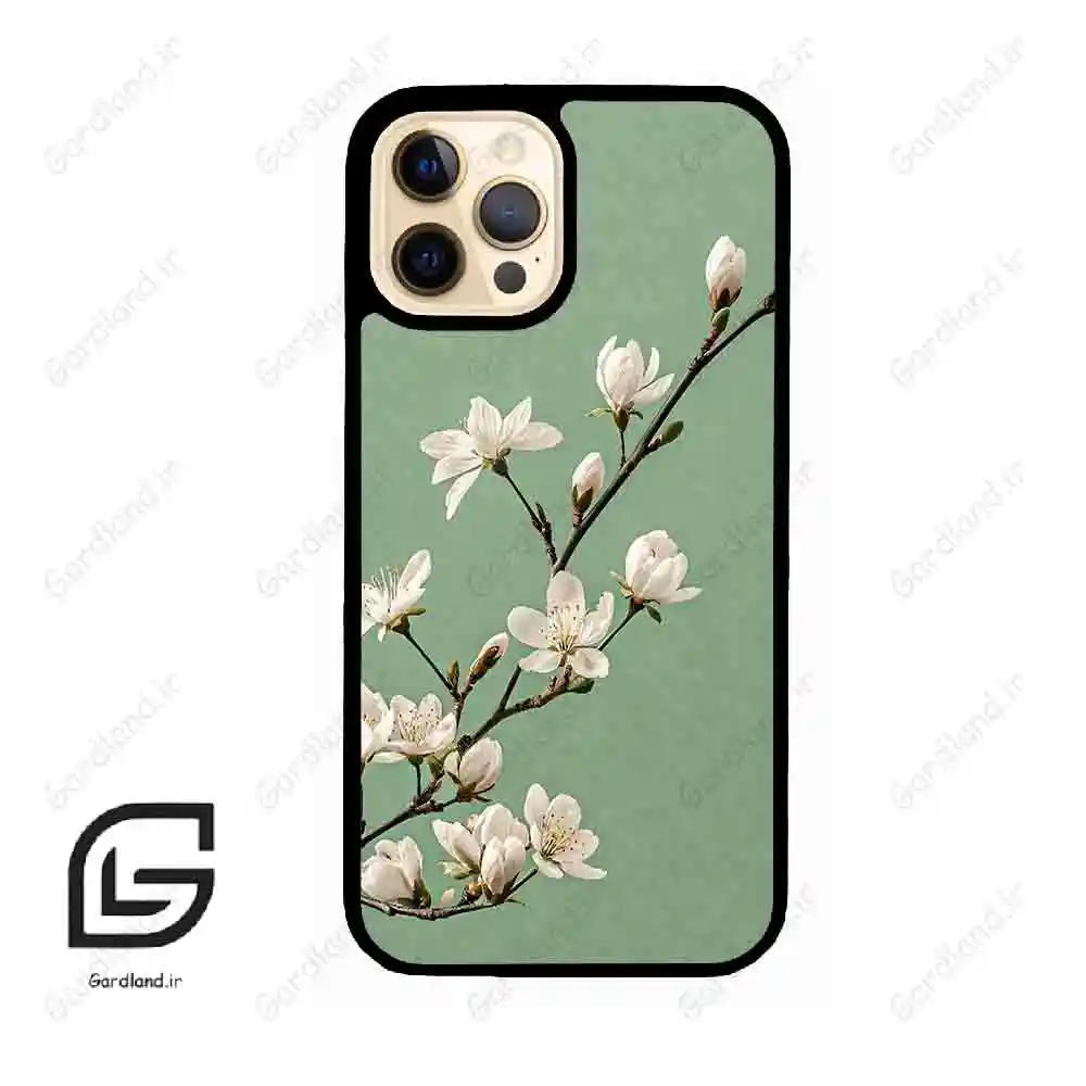 قاب گوشی آیفون 12 پرو (Iphone 12 Pro ) طرح شکوفه کد 2524