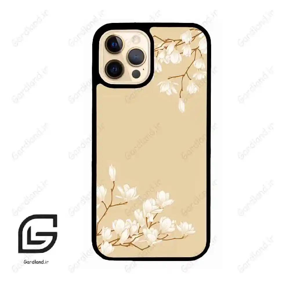 قاب گوشی آیفون 12 پرو (Iphone 12 Pro ) طرح شکوفه کد 2525
