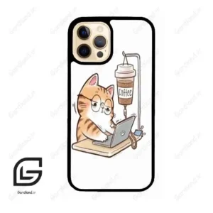 قاب گوشی آیفون 12 پرو (Iphone 12 Pro ) طرح گربه کد 2617
