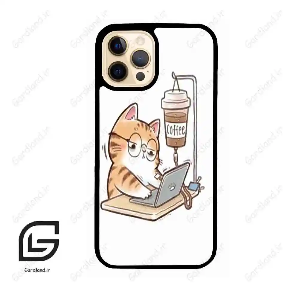 قاب گوشی آیفون 12 پرو (Iphone 12 Pro ) طرح گربه کد 2617