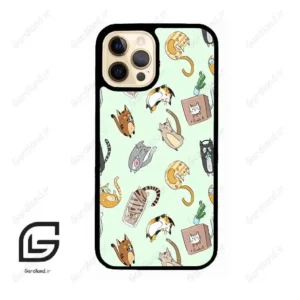 قاب گوشی آیفون 12 پرو (Iphone 12 Pro ) طرح گربه کد 2622
