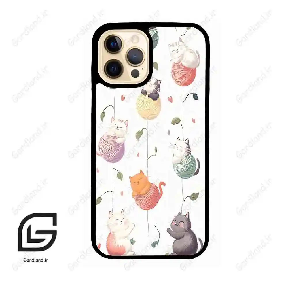قاب گوشی آیفون 12 پرو (Iphone 12 Pro ) طرح گربه کد 2633