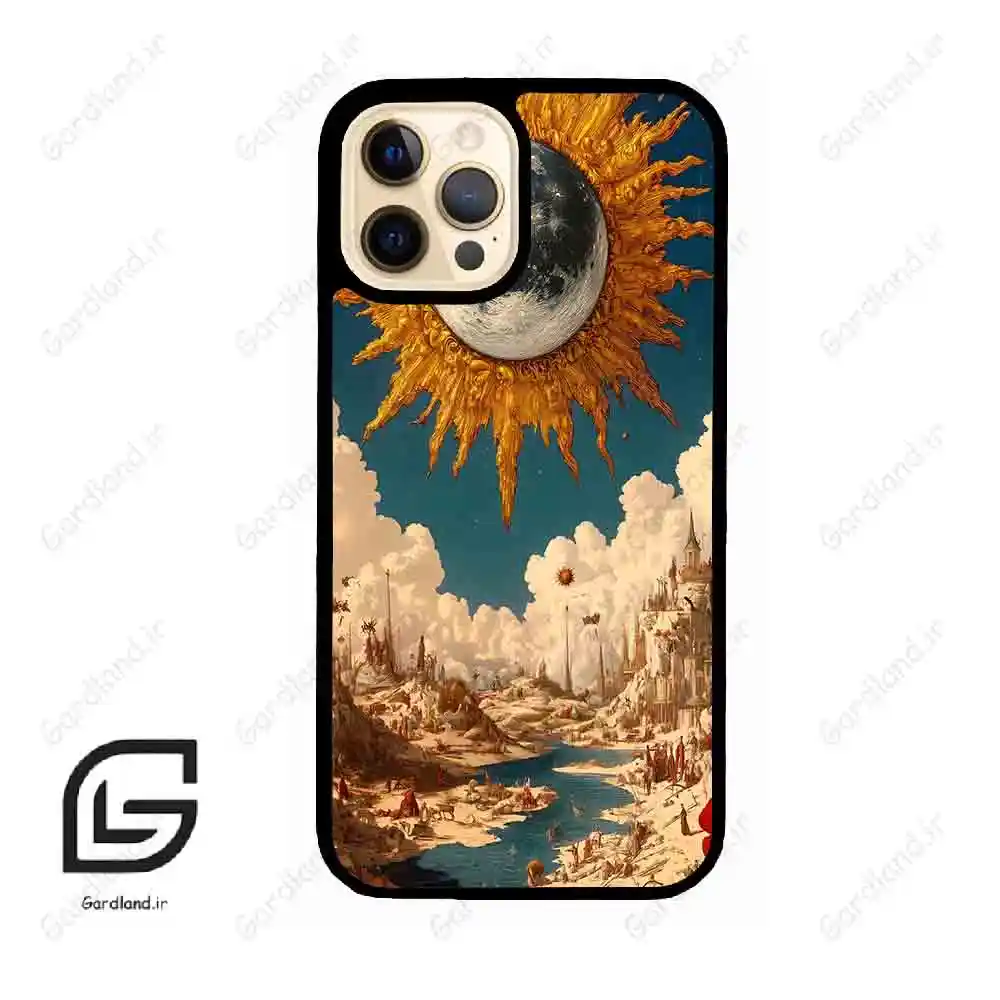 قاب گوشی آیفون 12 پرو (Iphone 12 Pro ) طرح خورشید کد 2694