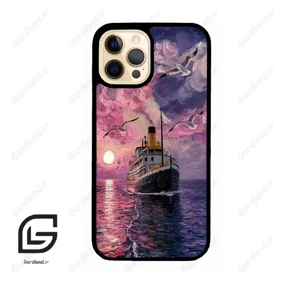 قاب گوشی آیفون 12 پرو (Iphone 12 Pro ) طرح کشتی کد 2789