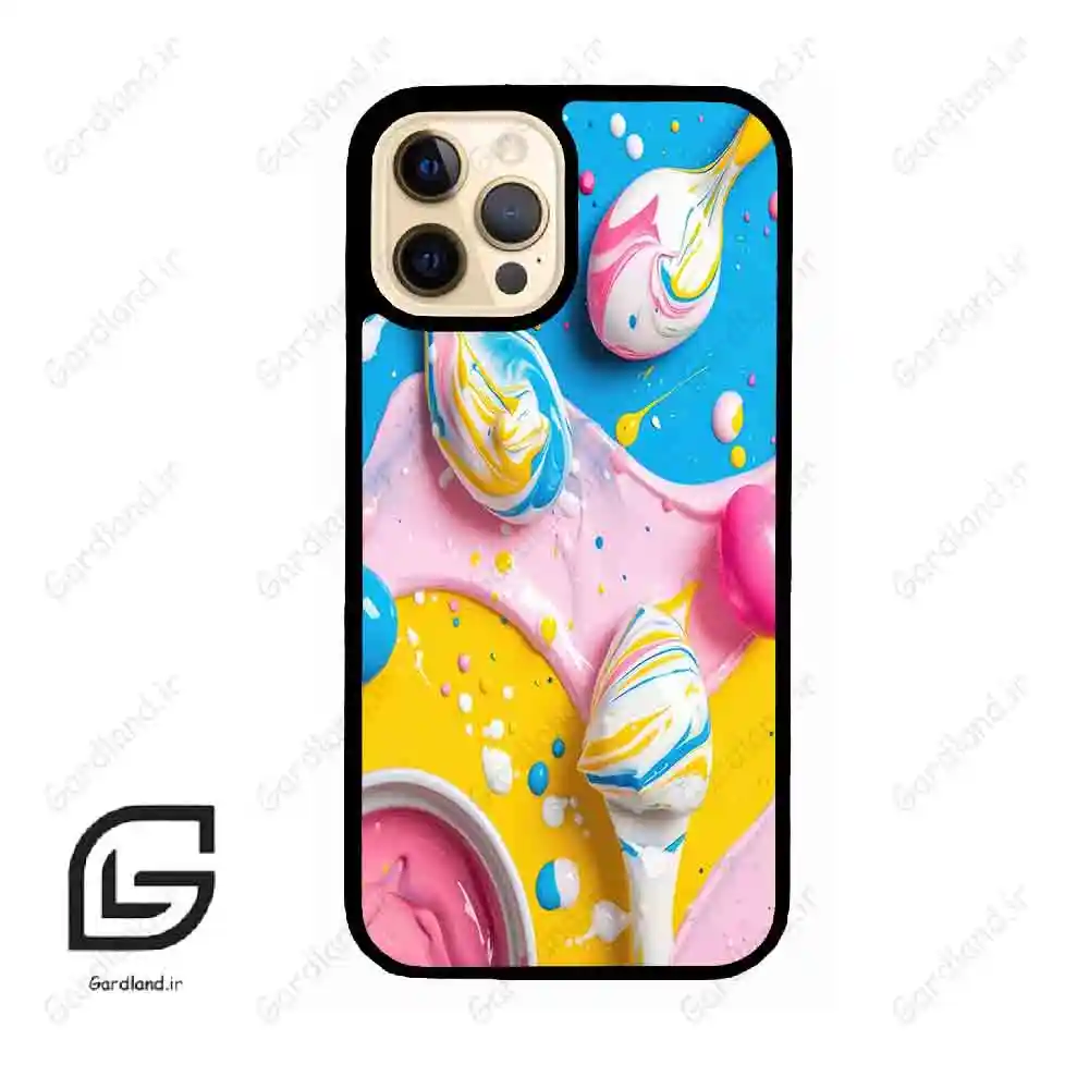 قاب گوشی آیفون 12 پرو (Iphone 12 Pro ) طرح رنگارنگ کد 2793