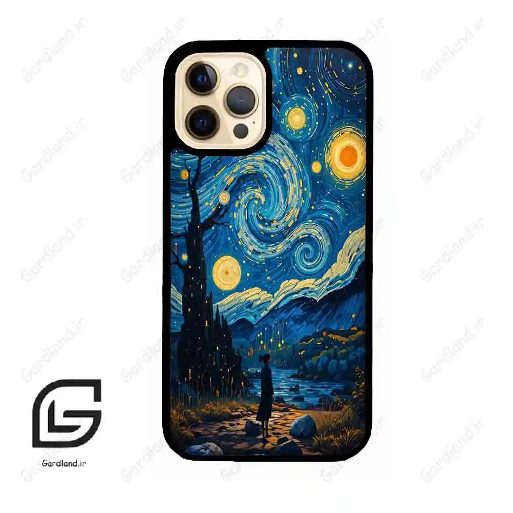 قاب گوشی آیفون 12 پرو (Iphone 12 Pro ) طرح شب کد 2801