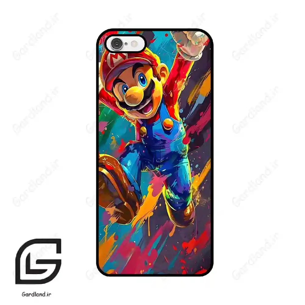 قاب گوشی آیفون 6-6اس (Iphone 6 / 6s ) طرح سوپرماریو کد 2016