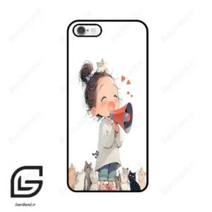 قاب گوشی آیفون 6-6اس (Iphone 6 / 6s ) طرح دخترانه کد 2027