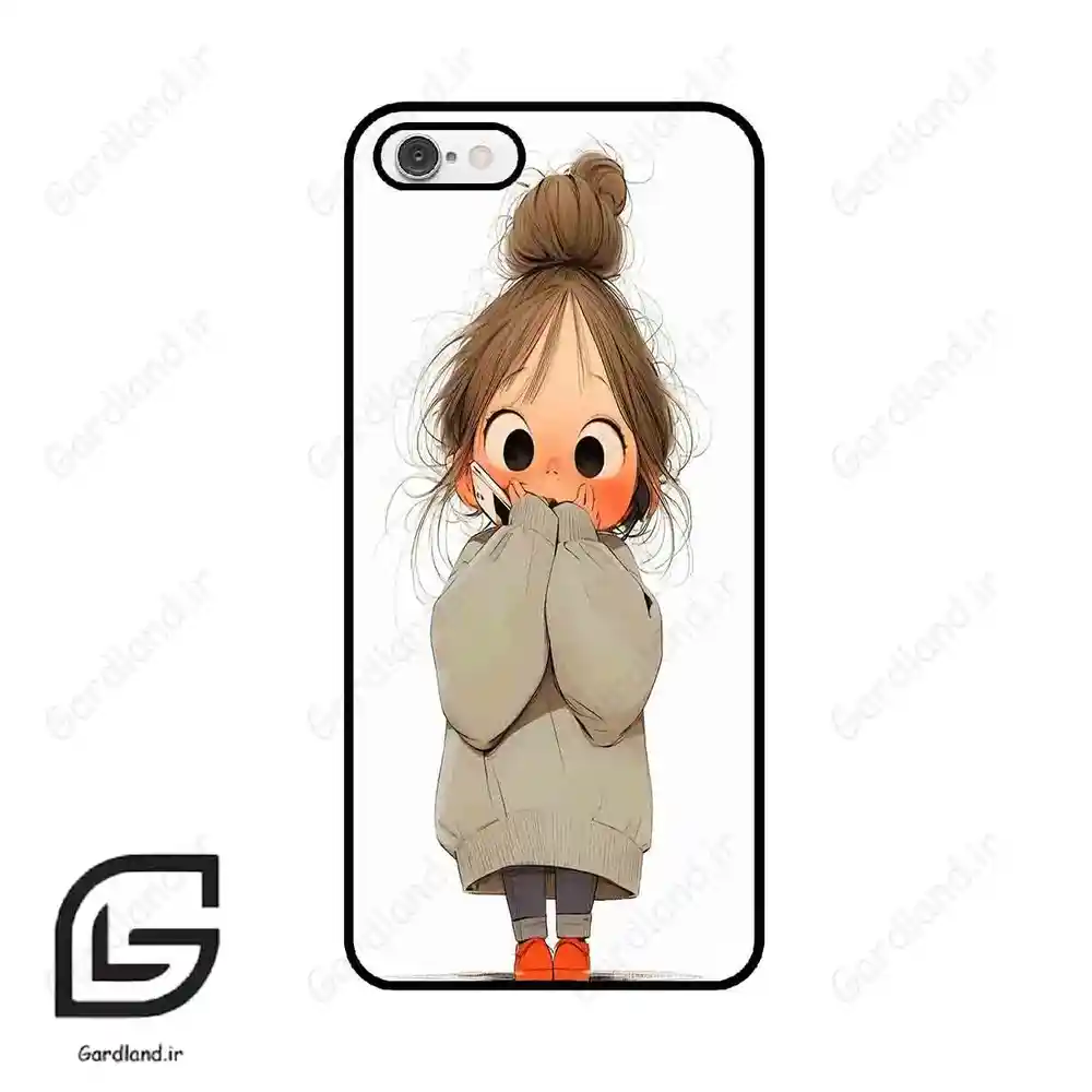 قاب گوشی آیفون 6-6اس (Iphone 6 / 6s ) طرح دخترانه کد 2054