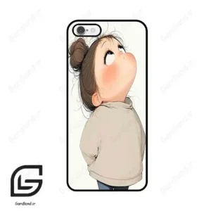 قاب گوشی آیفون 6-6اس (Iphone 6 / 6s ) طرح دختر کد 2057