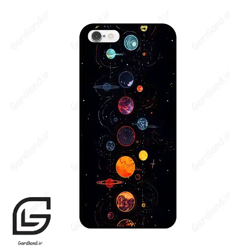 قاب گوشی آیفون 6-6اس (Iphone 6 / 6s ) طرح کهکشان کد 2062