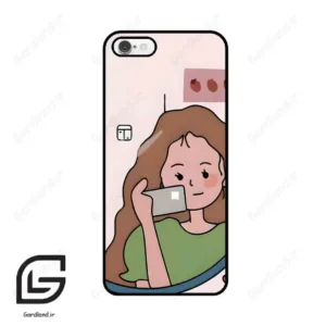 قاب گوشی آیفون 6-6اس (Iphone 6 / 6s ) طرح دخترانه کد 2141