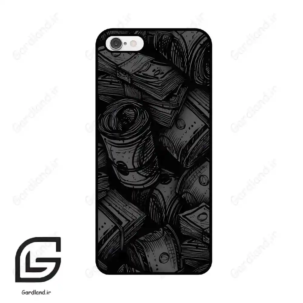 قاب گوشی آیفون 6-6اس (Iphone 6 / 6s ) طرح دلار کد 2218
