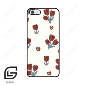 قاب گوشی آیفون 6-6اس (Iphone 6 / 6s ) طرح گل کد 2252