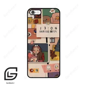 قاب گوشی آیفون 6-6اس (Iphone 6 / 6s ) طرح دخترانه کد 2254