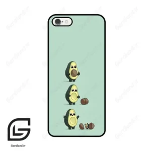 قاب گوشی آیفون 6-6اس (Iphone 6 / 6s ) طرح اووکادو کد 2258