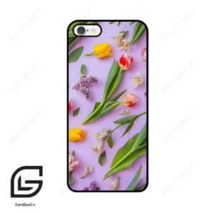 قاب گوشی آیفون 6-6اس (Iphone 6 / 6s ) طرح گل کد 2320