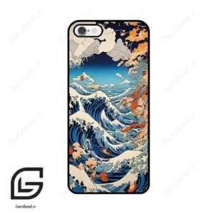 قاب گوشی آیفون 6-6اس (Iphone 6 / 6s ) طرح موج کد 2418