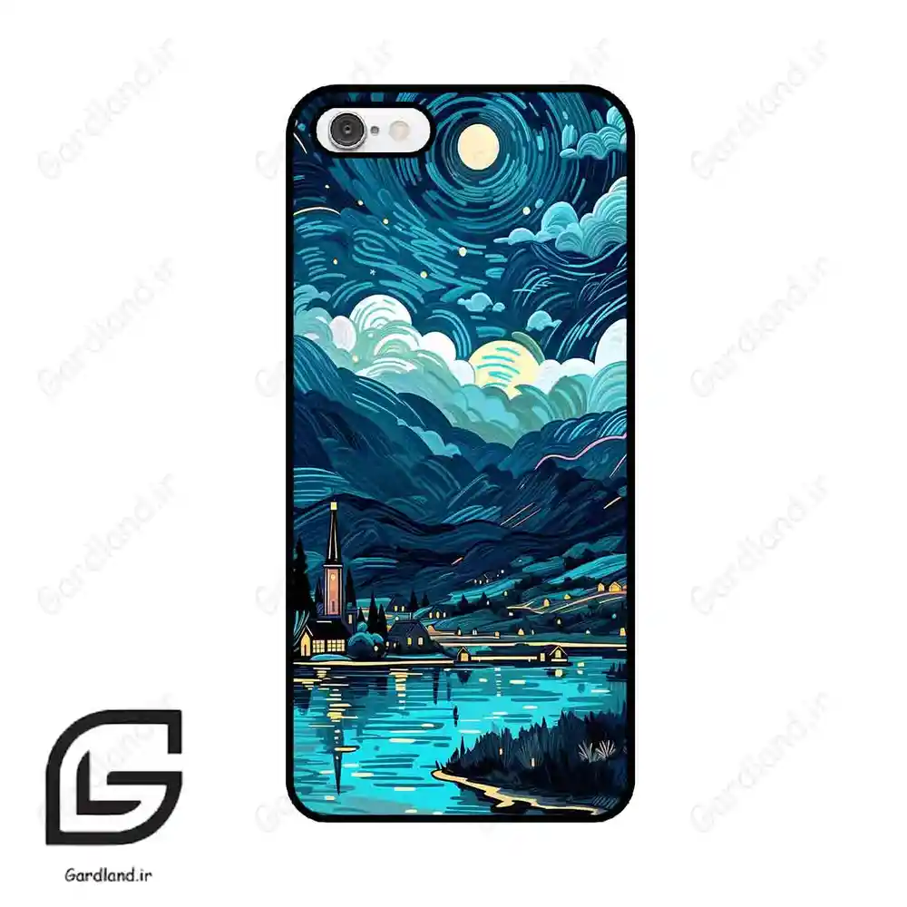 قاب گوشی آیفون 6-6اس (Iphone 6 / 6s ) طرح شب کد 2425