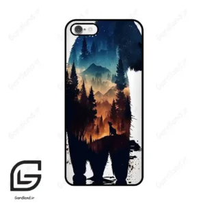 قاب گوشی آیفون 6-6اس (Iphone 6 / 6s ) طرح خرس کد 2449
