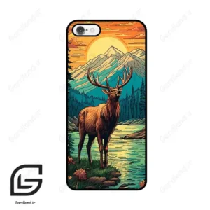 قاب گوشی آیفون 6-6اس (Iphone 6 / 6s ) طرح گوزن کد 2471