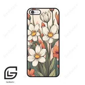 قاب گوشی آیفون 6-6اس (Iphone 6 / 6s ) طرح گل کد 2475