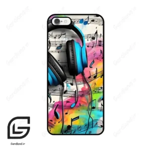 قاب گوشی آیفون 6-6اس (Iphone 6 / 6s ) طرح موسیقی کد 2482