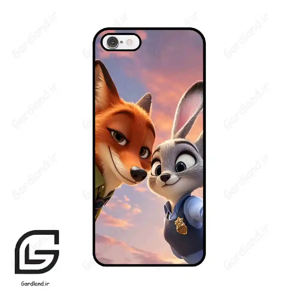 قاب گوشی آیفون 6-6اس (Iphone 6 / 6s ) طرح زوتوپیا کد 2495