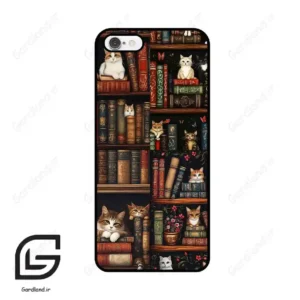 قاب گوشی آیفون 6-6اس (Iphone 6 / 6s ) طرح کتابخانه کد 2532