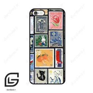 قاب گوشی آیفون 6-6اس (Iphone 6 / 6s ) طرح تمبر کد 2603