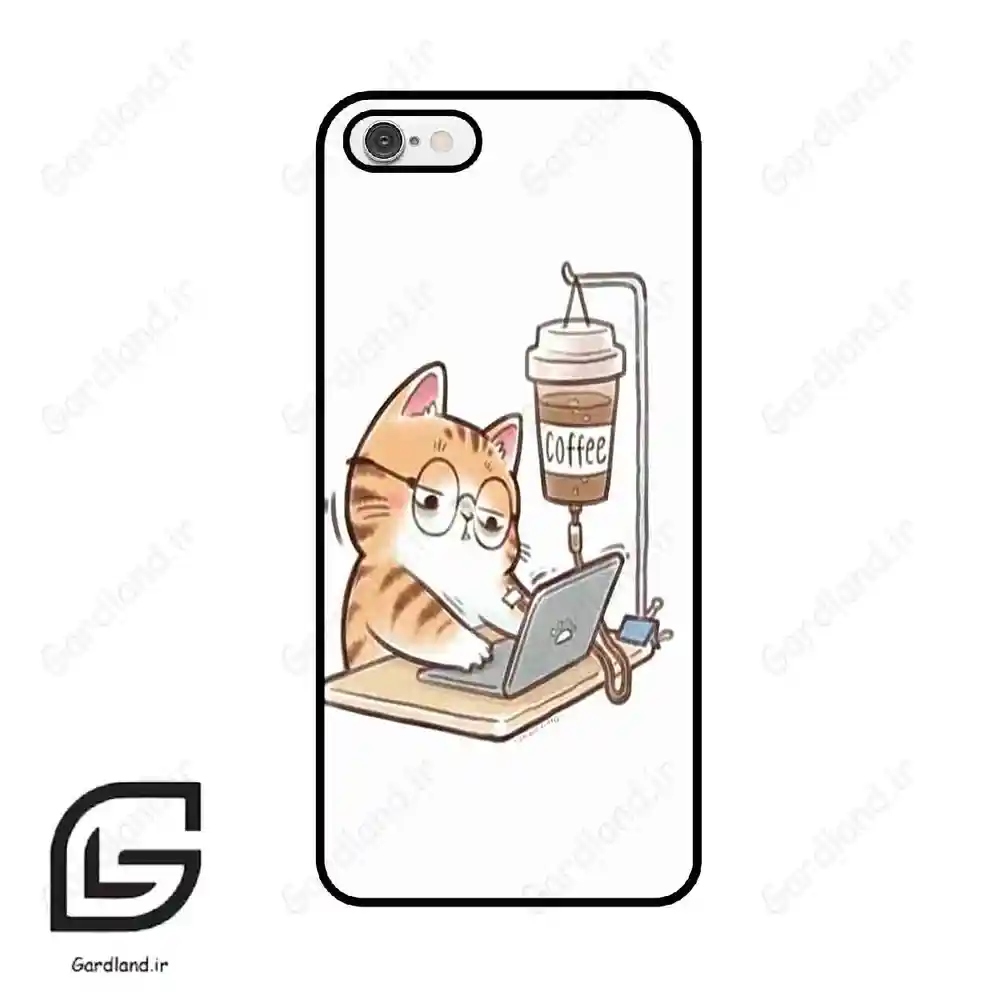 قاب گوشی آیفون 6-6اس (Iphone 6 / 6s ) طرح گربه کد 2617