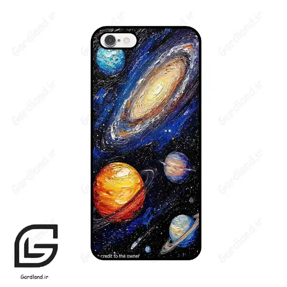 قاب گوشی آیفون 6-6اس (Iphone 6 / 6s ) طرح فضا کد 2657
