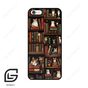 قاب گوشی آیفون 6-6اس (Iphone 6 / 6s ) طرح کتابخانه کد 2675