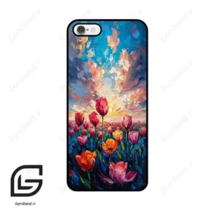 قاب گوشی آیفون 6-6اس (Iphone 6 / 6s ) طرح گل کد 2687