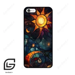 قاب گوشی آیفون 6-6اس (Iphone 6 / 6s ) طرح خورشید کد 2707