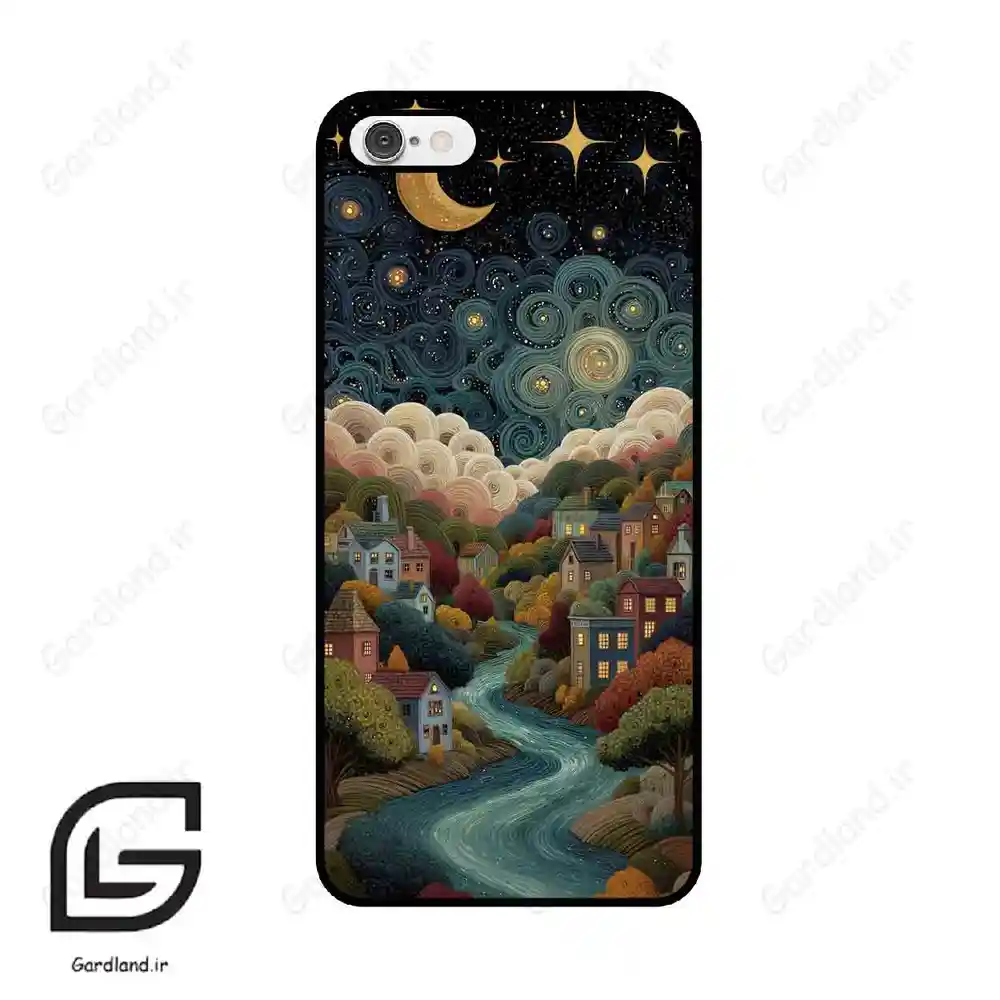 قاب گوشی آیفون 6-6اس (Iphone 6 / 6s ) طرح دهکده کد 2736
