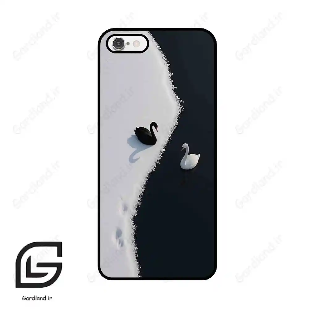 قاب گوشی آیفون 6-6اس (Iphone 6 / 6s ) طرح قو کد 2804