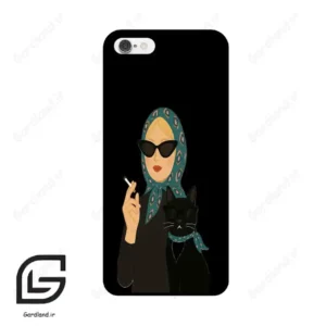 قاب گوشی آیفون 6-6اس (Iphone 6 / 6s ) طرح خانومی کد 2810