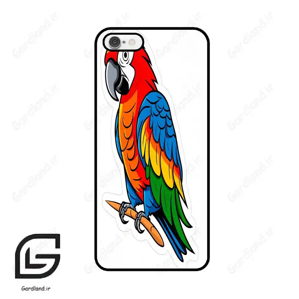 قاب گوشی آیفون 6-6اس (Iphone 6 / 6s ) طرح طوطی کد 2896