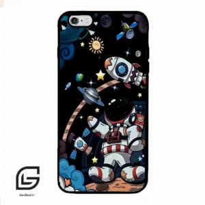 قاب گوشی آیفون 6پلاس-6اس پلاس (Iphone 6Plus / 6sPlus ) طرح فضانورد کد 2007