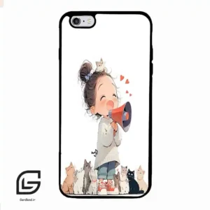 قاب گوشی آیفون 6پلاس-6اس پلاس (Iphone 6Plus / 6sPlus ) طرح دخترانه کد 2027