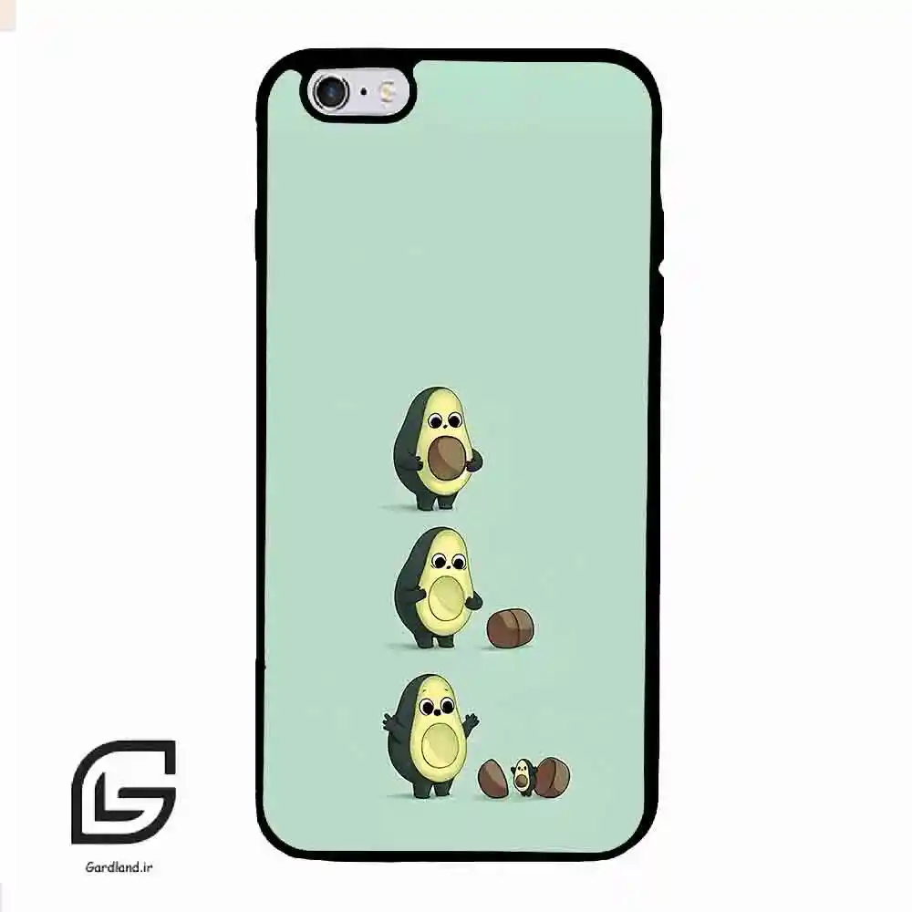 قاب گوشی آیفون 6پلاس-6اس پلاس (Iphone 6Plus / 6sPlus ) طرح اووکادو کد 2258