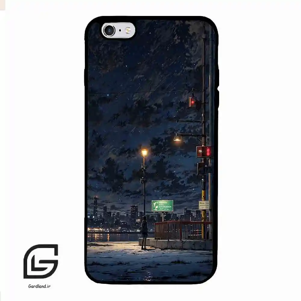 قاب گوشی آیفون 6پلاس-6اس پلاس (Iphone 6Plus / 6sPlus ) طرح شب کد 2354