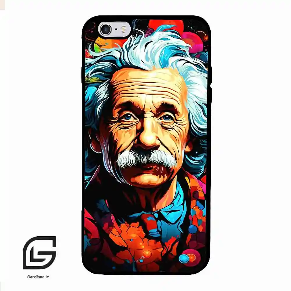 قاب گوشی آیفون 6پلاس-6اس پلاس (Iphone 6Plus / 6sPlus ) طرح انیشتین کد 2407