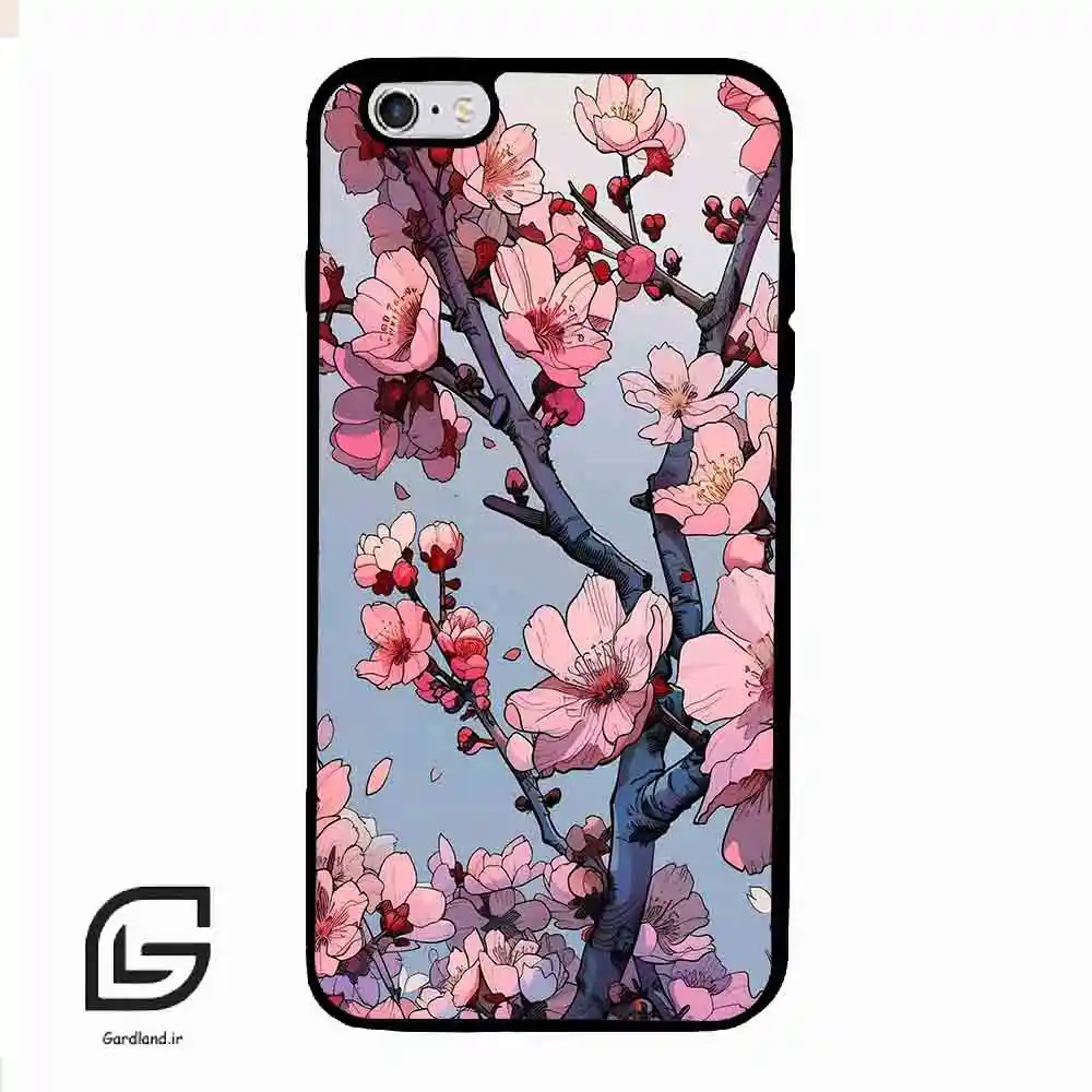 قاب گوشی آیفون 6پلاس-6اس پلاس (Iphone 6Plus / 6sPlus ) طرح شکوفه کد 2481