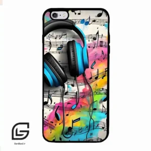 قاب گوشی آیفون 6پلاس-6اس پلاس (Iphone 6Plus / 6sPlus ) طرح موسیقی کد 2482