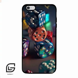 قاب گوشی آیفون 6پلاس-6اس پلاس (Iphone 6Plus / 6sPlus ) طرح تاس کد 2556