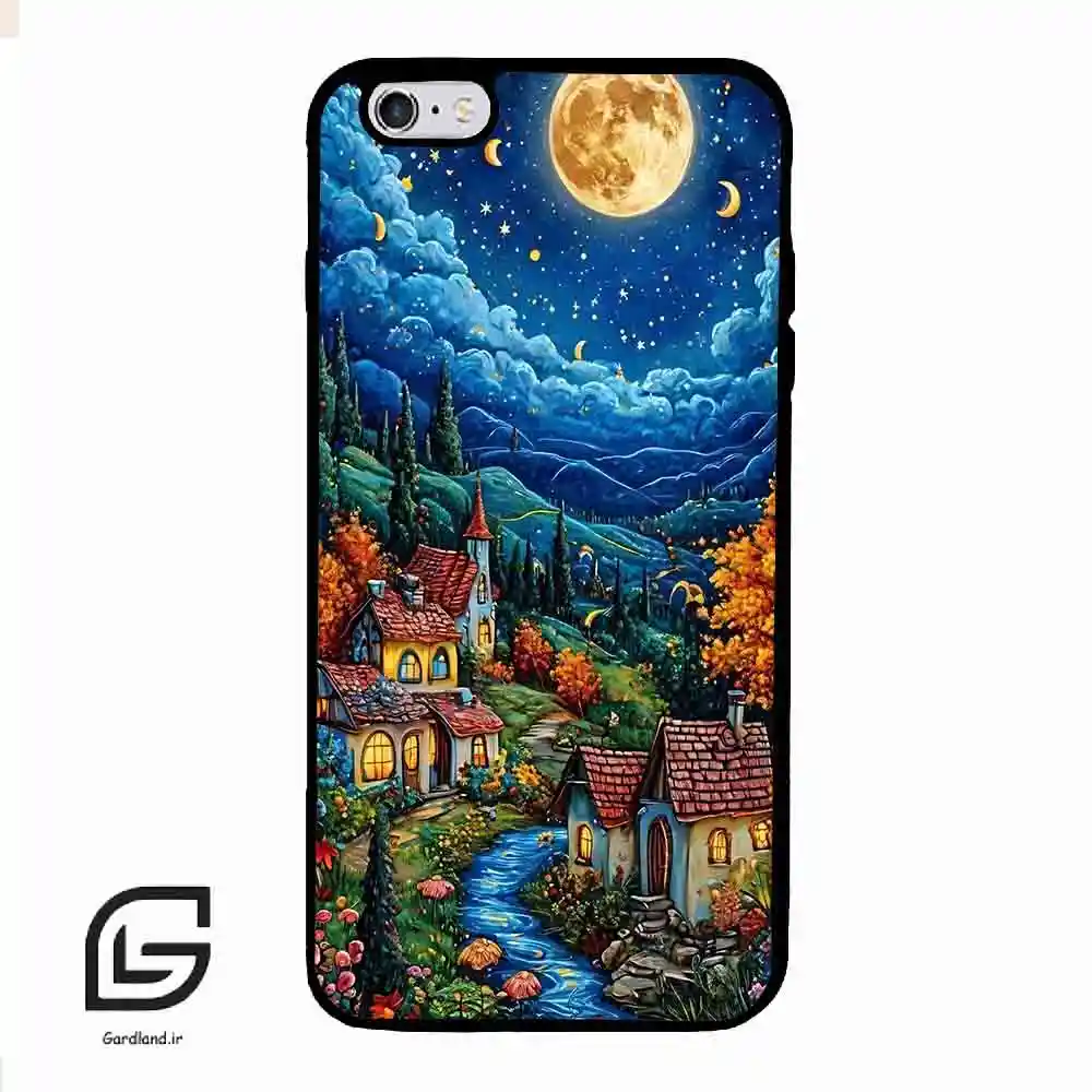 قاب گوشی آیفون 6پلاس-6اس پلاس (Iphone 6Plus / 6sPlus ) طرح دهکده کد 2732