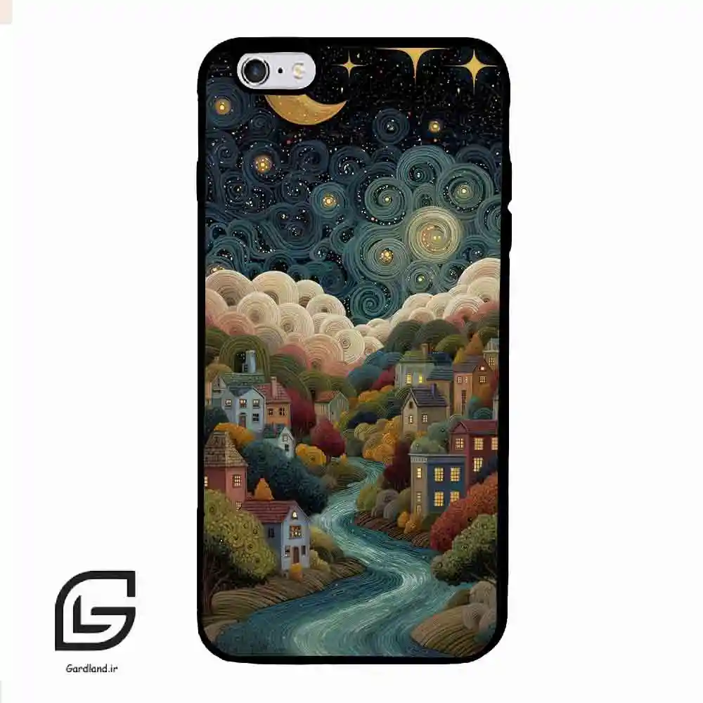 قاب گوشی آیفون 6پلاس-6اس پلاس (Iphone 6Plus / 6sPlus ) طرح دهکده کد 2736